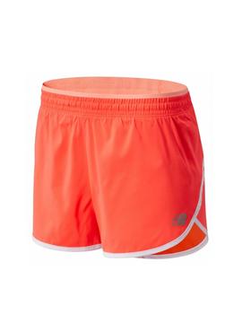 Short New Balance Acelerate Mujer Fluor