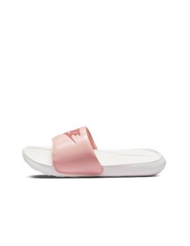Chancla Nike W Victori One Slide Rosa/Beige