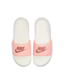 Chancla Nike W Victori One Slide Rosa/Beige