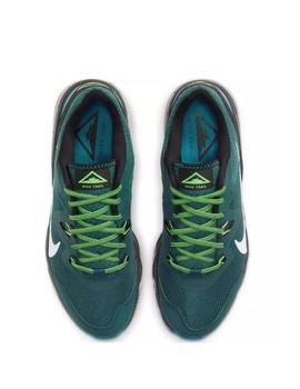 Zapatilla Nike Juniper Trail Verde y Plata