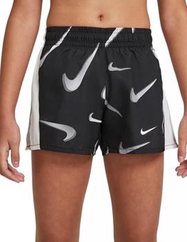 Short Nike Running Niña Negro