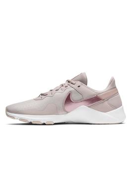 Zapatilla Nike W Legend Essential 2 Beige y violeta