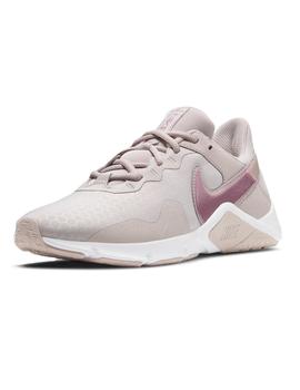 Zapatilla Nike W Legend Essential 2 Beige y violeta