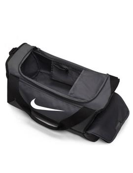 Bolso Nike Brasilia 9.5 41L Gris y Negro