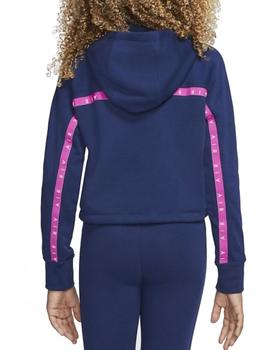 Sudadera Nike Air Crop Hoodie Azul