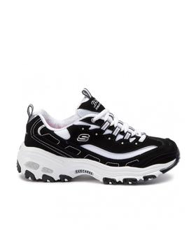 Zapatilla Skechers D´Lites Biggest Fan Mujer BKW