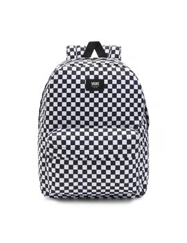 Mochila Vans Check Cuadros Blanco/Negro