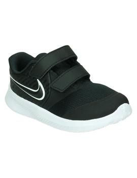 Zapatilla Nike Star Runner 2 TDV Negro y blanco