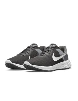 Zapatilla Nike Revolution 6 NN Gris Y Blanco