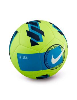 Balón Nike Pitch Fútbol Volt/Azul