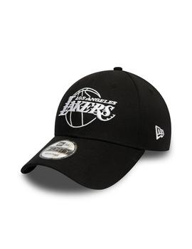 Gorra New Era 940 Lakers Negra