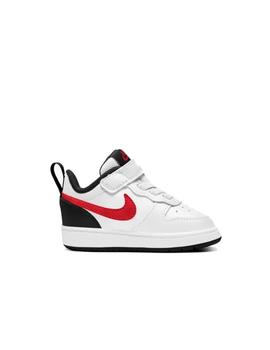 Zapatilla Nike Court Borough Low2 TDV Blanco/Rojo