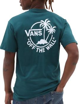 Camiseta Vans Classic Mini Dual Verde