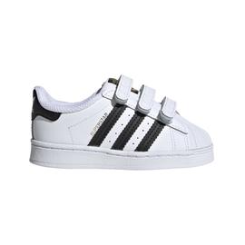 Zapatilla Adidas Superstar CF Inf Blanco/Negro