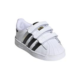 Zapatilla Adidas Superstar CF Inf Blanco/Negro