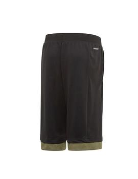 Pantalon Corto TR Bold Negro y Verde