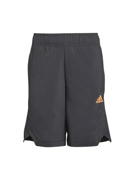 Pantalon Corto Adidas B.A.R. Niño Gris y Naranja