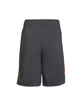 Pantalon Corto Adidas B.A.R. Niño Gris y Naranja