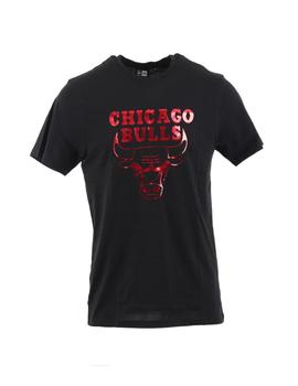 Camiseta New Era NBA  Foil Chicago Bulls negra