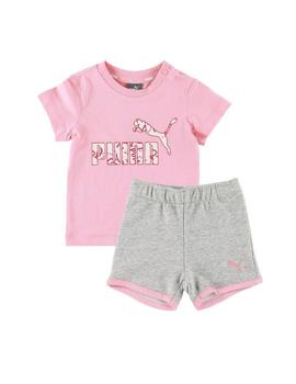 Conjunto Puma Minicasts Bebe Rosa