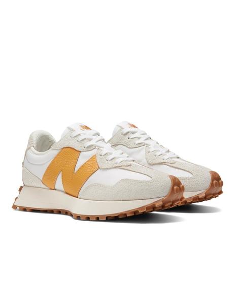 Zapatilla New Balance 327 para Beige y Amarilla