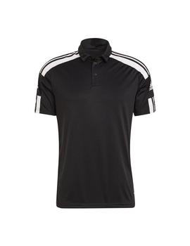 Polo Adidas SQ21 Hombre Negro/Blanco