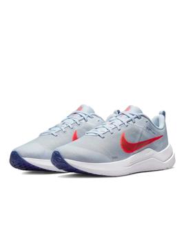 Zapatilla Nike M Downshifter 12 Gris/Rojo