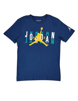 Camiseta Jordan B Brand Scramble Azul