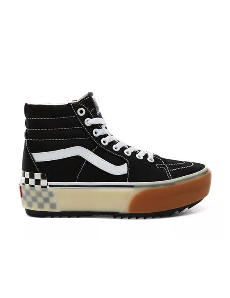 Vans Sk8-Hi Stacked Negra y cuadros