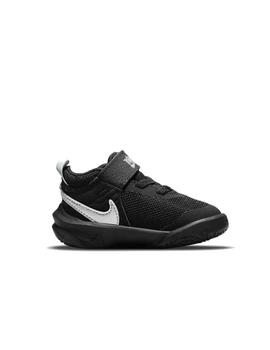 Zapatilla Nike Team Hustle D10 TD Negro&Plata