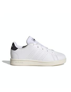 Zapatilla Adidas Advantage K Blanco/Azul