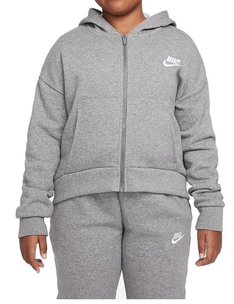 Chaqueta Nike Fleece Gris