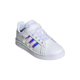 Zapatillas Adidas Grand Court C para niña blancas