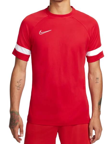Despido milla nautica Ser amado Camiseta Nike Dri-Fit Academy Hombre Roja
