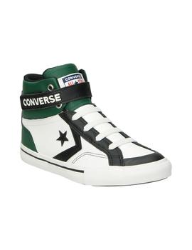 Zapatilla Converse Pro Blaze Strap PS Blanco y Verde