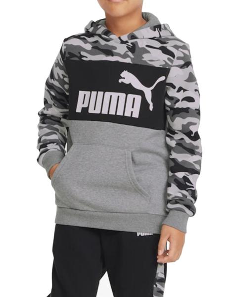 Sudadera puma gris sales