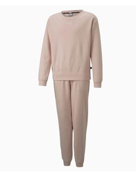 Chandal Puma Loungewear Kids Rosa