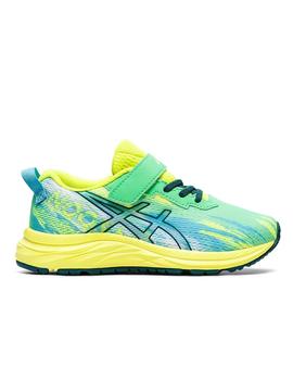 Zapatilla Asics Pre Noosa Tri 13 PS Verde y amarillo