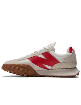 Zapatilla New Balance UXC72 Blanco y Rojo