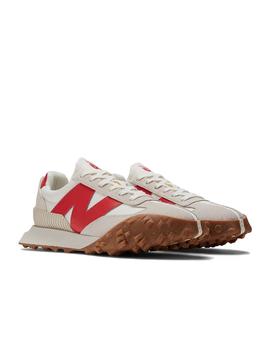 Zapatilla New Balance UXC72 Blanco y Rojo