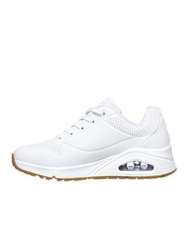 Zapatilla Skechers Uno Air Mujer WHT