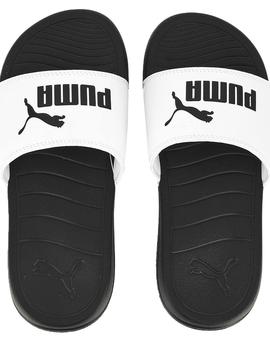 Chancla Puma U Popcat 20 Blanco/Negro