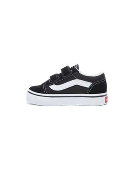 Zapatilla Vans TD Old Skool V Negro/Blanco