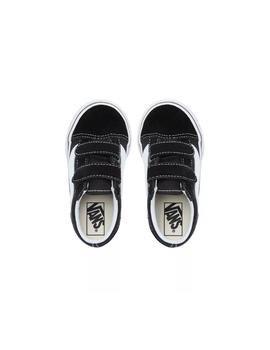 Zapatilla Vans TD Old Skool V Negro/Blanco