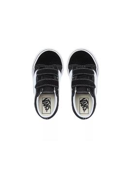 Zapatilla Vans TD Old Skool V Negro/Blanco