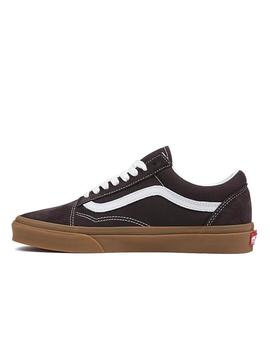 Zapatilla Vans Gum Old Skool Marrón Chocolote