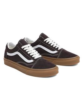 Zapatilla Vans Gum Old Skool Marrón Chocolote