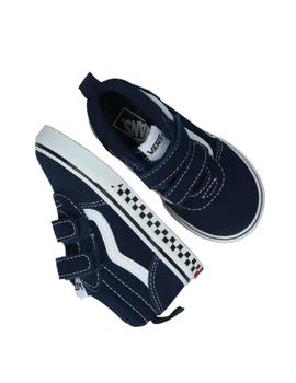 Zapatilla Vans TD Ward Mid V Bebé Marino/Blanco