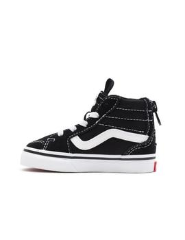 Zapatilla Vans TD Filmore Hi Zip Negro/Blanco