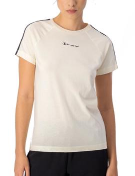 Camiseta Champion Mujer Beige